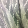 Tecido de chiffon bordado com ilhós para vestido de noiva